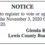 Last Day to Reg to Vote
